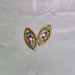 Brinco Olho De Sáfira Strass