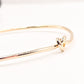 Bracelete Nó  Dourado