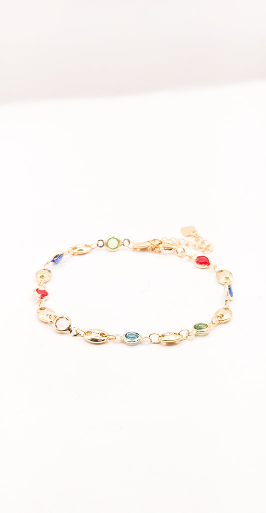 Pulseira Prisma Dourado