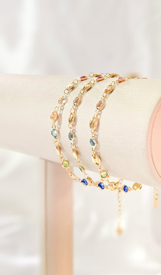 Pulseira Prisma Dourado