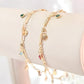 Pulseira Conchas Douradas