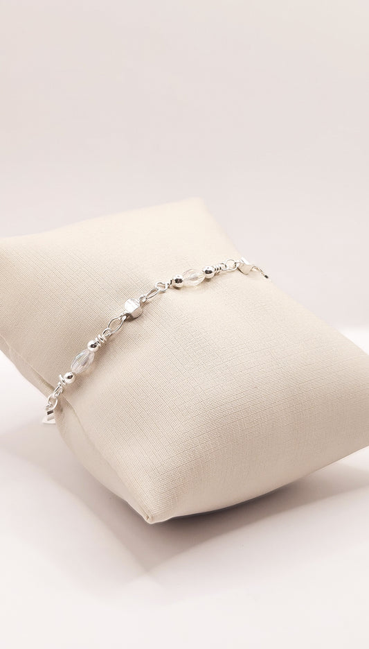 Pulseira Brilho Sutil Prata