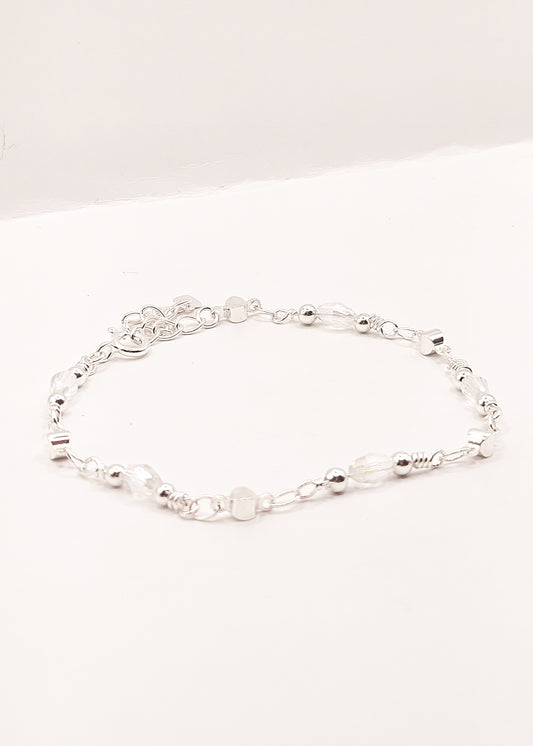 Pulseira Brilho Sutil Prata
