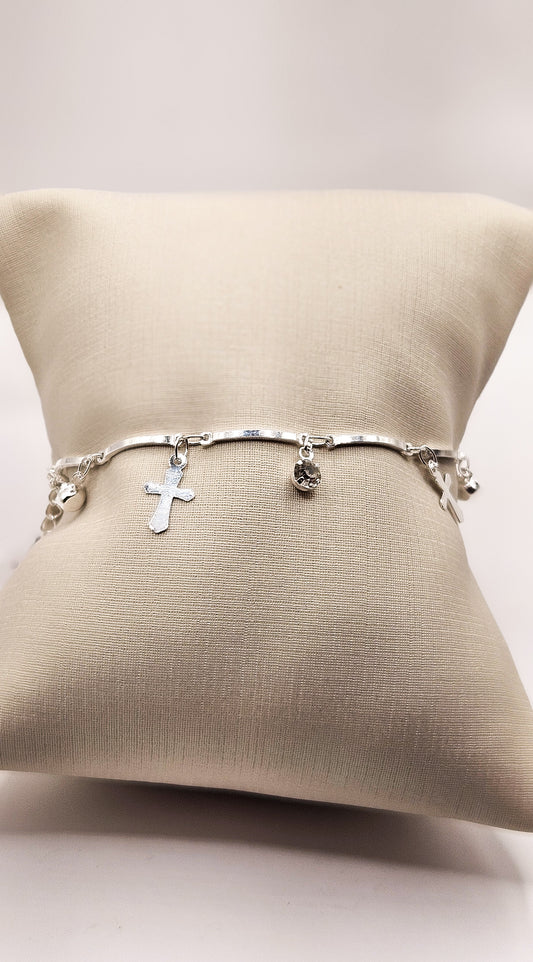 Pulseira Elo Sagrado Prata