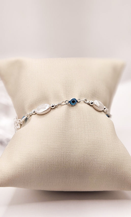 Pulseira Harmonia Grega Prata