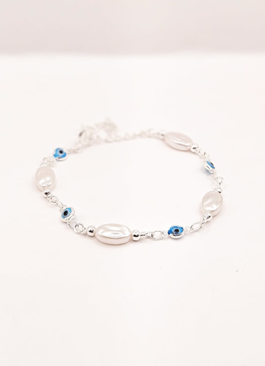 Pulseira Harmonia Grega Prata