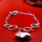 Pulseira Coração Sereno Prata