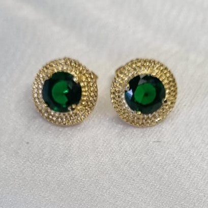 Brinco Esfera De Jade