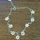 Pulseira Camélia Prateada