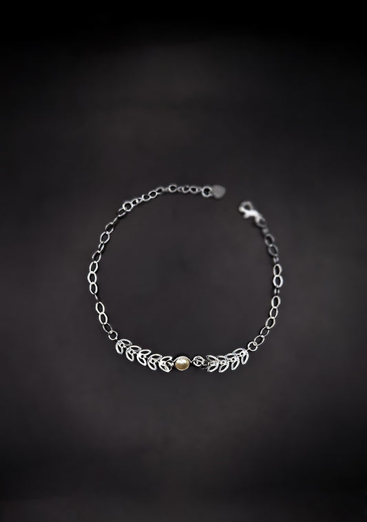 Pulseira Louro Perolado PRATA