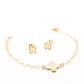 Conjunto Lótus Dourada