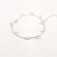 Pulseira Folhas Prateadas