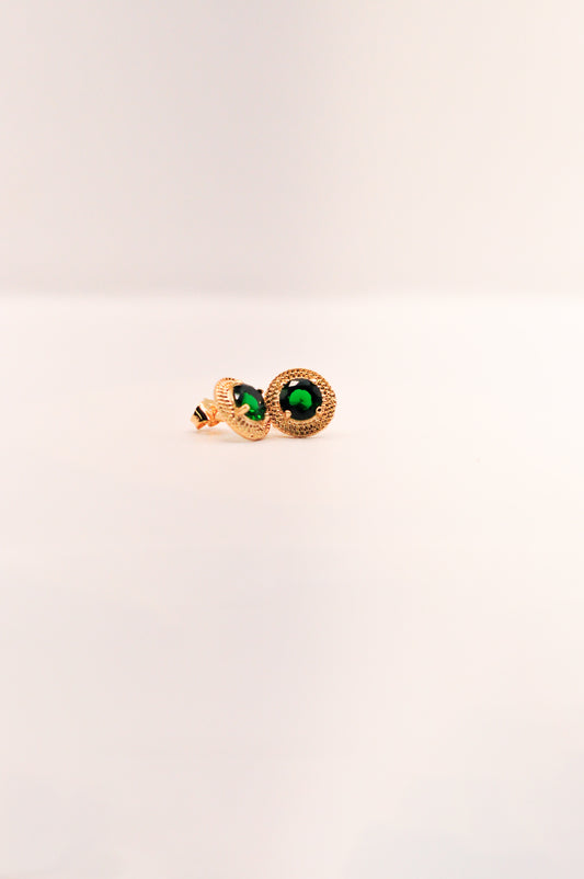 Brinco Esfera De Jade