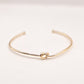 Bracelete Nó  Dourado