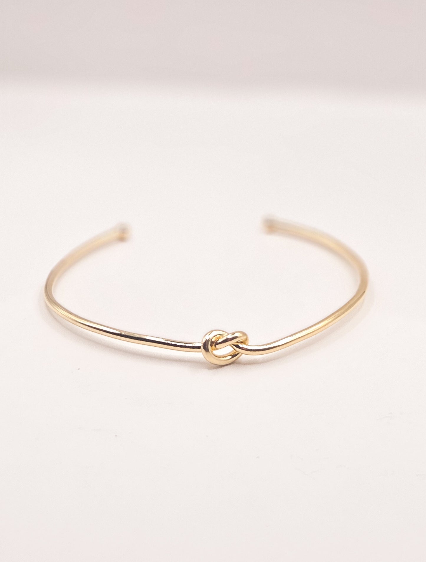 Bracelete Nó  Dourado