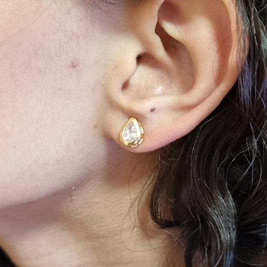 Brinco Gota Cristal