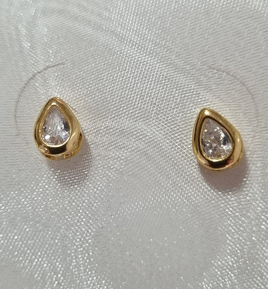Brinco Gota Cristal