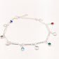 Pulseira Conchas Prateadas