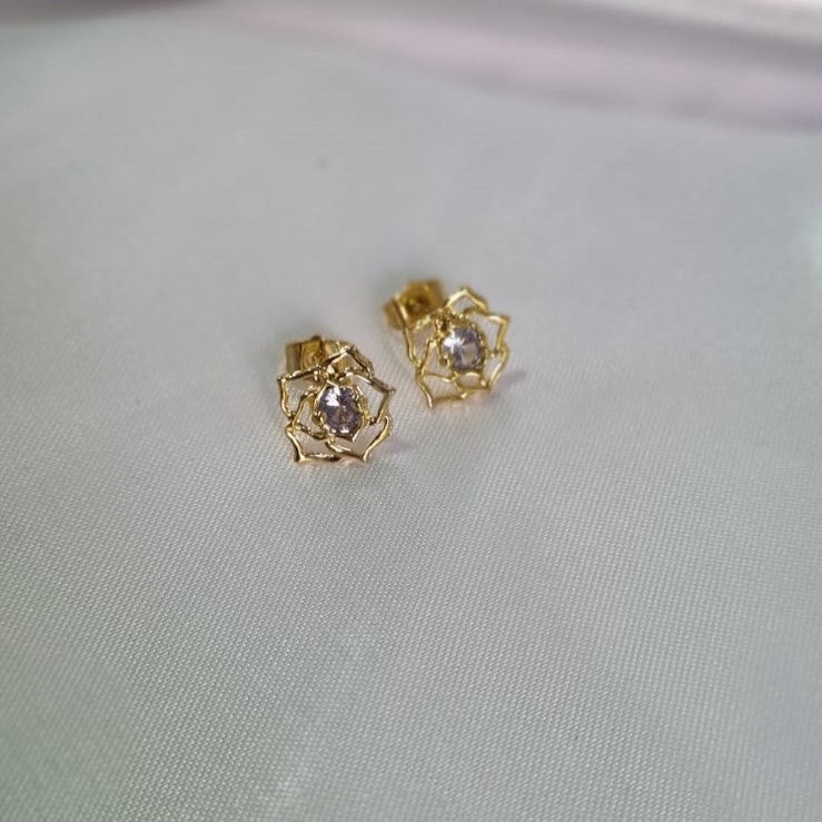 Brinco Pétala de Cristal